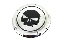 HARLEY Chrom 5-Loch Totenkopf Derby Deckel Passt 2016-UP FLT,