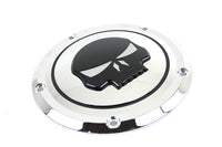 HARLEY Chrom 5-Loch Totenkopf Derby Deckel Passt 2016-UP FLT,