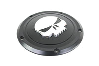 HARLEY Black 5-Loch Totenkopf Derby Cover passend für 2016-UP FLT,