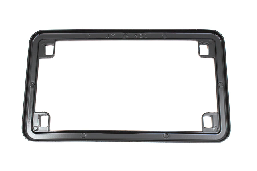 HARLEY Nummernschildhalterung Schwarz Passend für 0- Custom, Anwendung für 4 x 7" Nummernschild