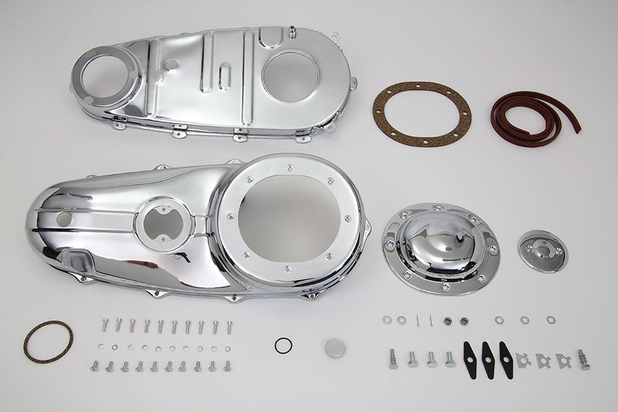 HARLEY Chrom-Primärdeckel-Kit passend für 1958-1964 FL,