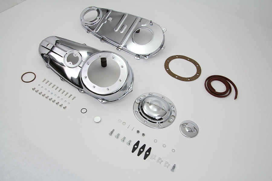 HARLEY Chrom-Primärdeckel-Kit passend für 1958-1964 FL,