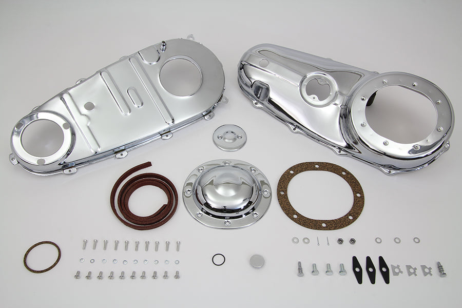 HARLEY Chrom-Primärdeckel-Kit passend für 1958-1964 FL,