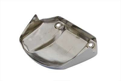 HARLEY Chrome Headlamp Visor Cover without Cutout fits 1971-1984 FX,  1971-UP XL,  1982-1994 FXR,  1982-1994 FXR,  1991-2017 FXD,