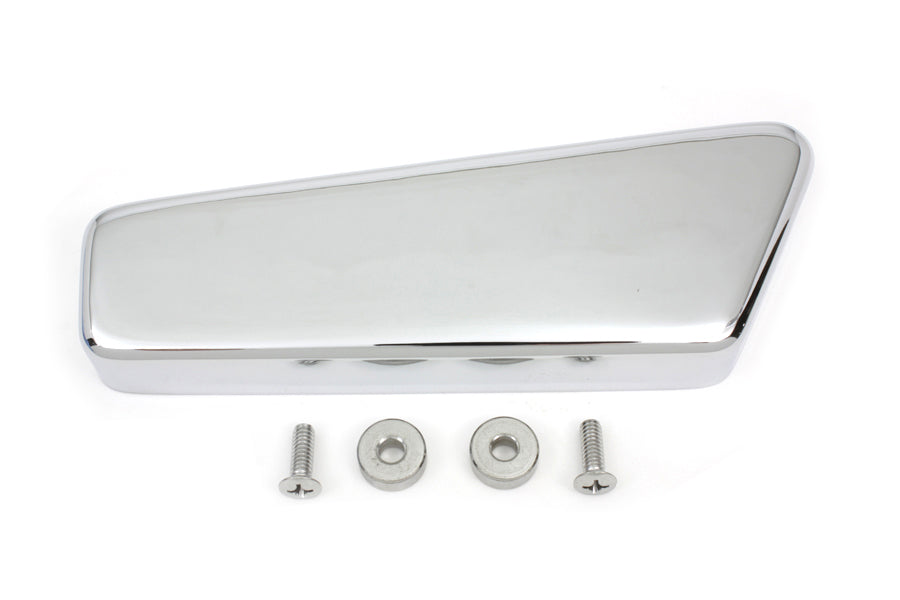 HARLEY Chrom Glatter Starterrelais-Abdeckungssatz Passend für 1965-1984 FL, 1965-1984 FLH,