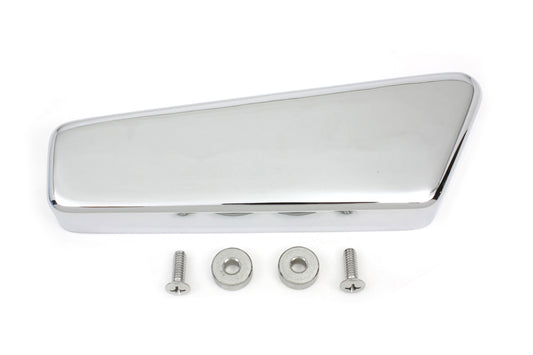 HARLEY Chrome Smooth Starter Relay Cover Kit Fits 1965-1984 FL,   1965-1984 FLH,
