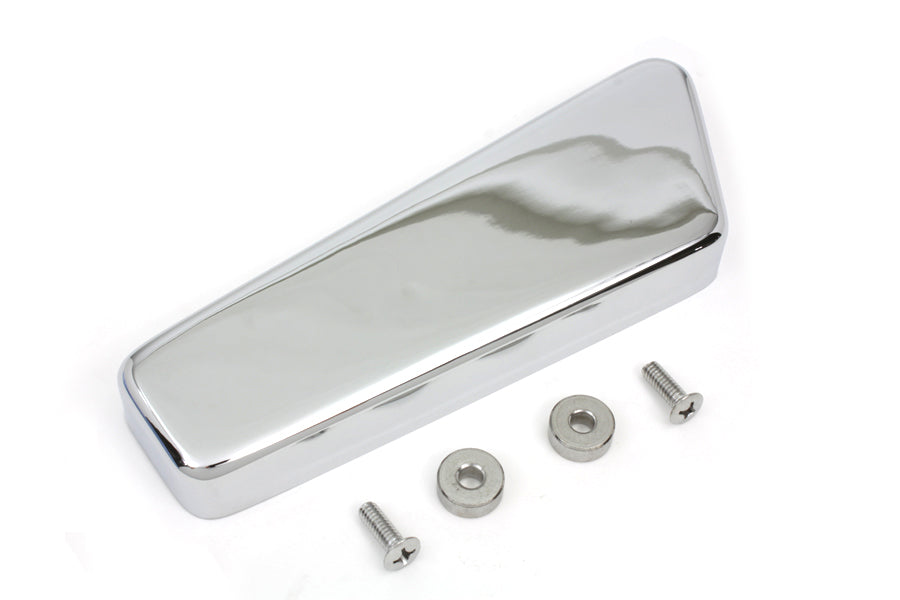 HARLEY Chrom Glatter Starterrelais-Abdeckungssatz Passend für 1965-1984 FL, 1965-1984 FLH,