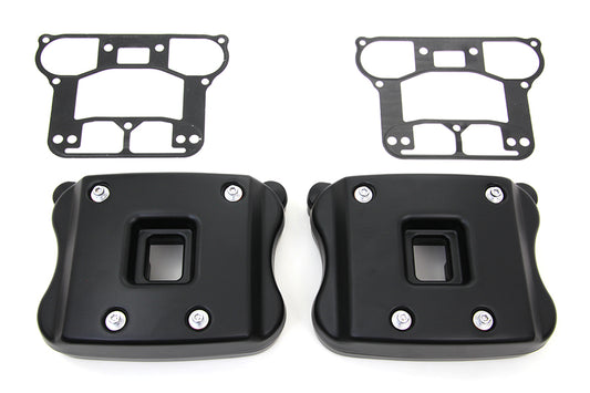 HARLEY Rocker Box Cover Set Black fits 2004-2006 XL,