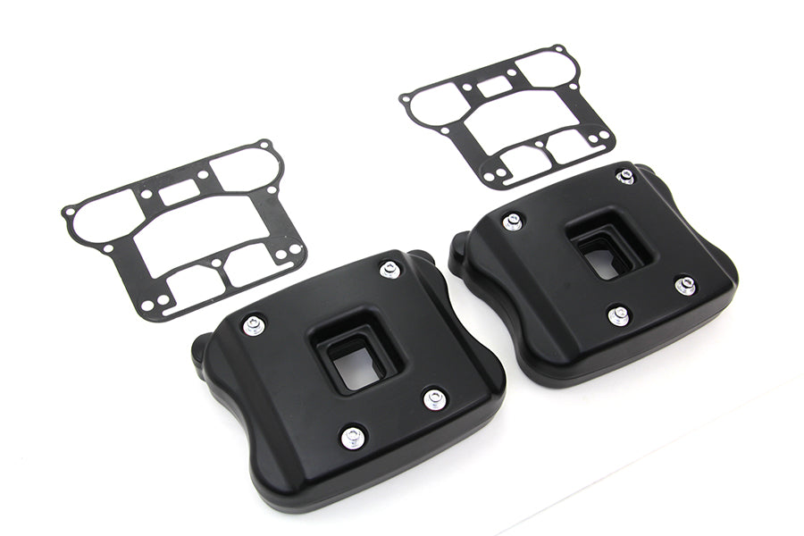 HARLEY Rockerbox-Abdeckungssatz schwarz passend für 2004–2006 XL,