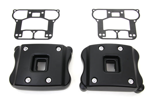 HARLEY Rocker Box Cover Set Black fits 2004-2006 XL,