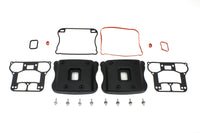 HARLEY Rocker Box Cover Set Black fits 2007-UP XL,