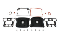 HARLEY Rocker Box Cover Set Black fits 2007-UP XL,