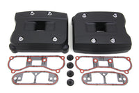 HARLEY Schwarze Rocker Box Abdeckungen Passend für 1984-1991 FXST, 1984-1991 FLT, 1986-1991 FLST, 1984-199
