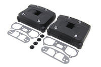 HARLEY Schwarze Rocker Box Abdeckungen Passend für 1984-1991 FXST, 1984-1991 FLT, 1986-1991 FLST, 1984-199