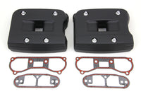 HARLEY Black Rocker Box Abdeckung Set Passend für 1992-1999 FXST, 1992-1999 FLST, 1992-1999 FLT, 1992-199