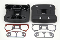 HARLEY Black Rocker Box Abdeckung Set Passend für 1992-1999 FXST, 1992-1999 FLST, 1992-1999 FLT, 1992-199