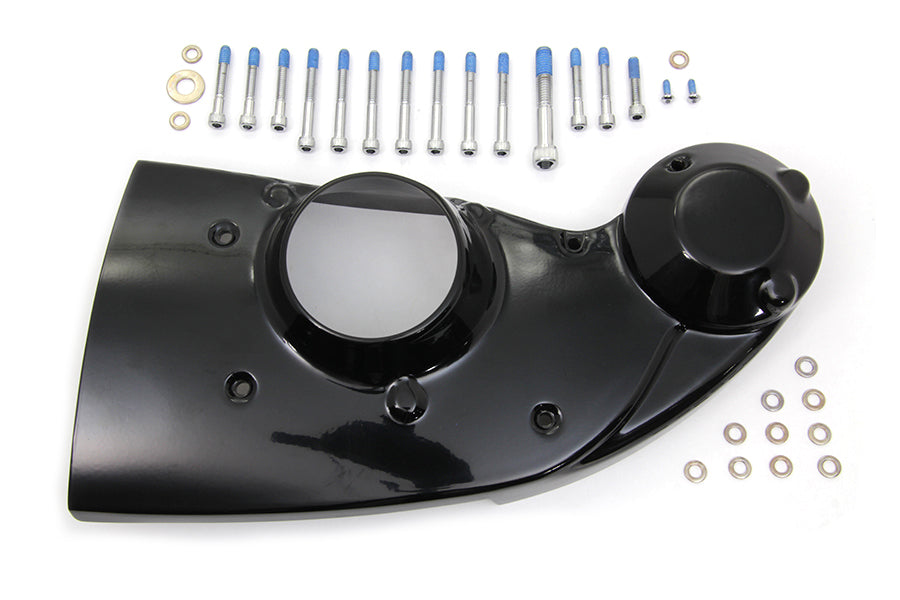 HARLEY Schwarze Nockenabdeckung passt für XL ab Baujahr 2004,