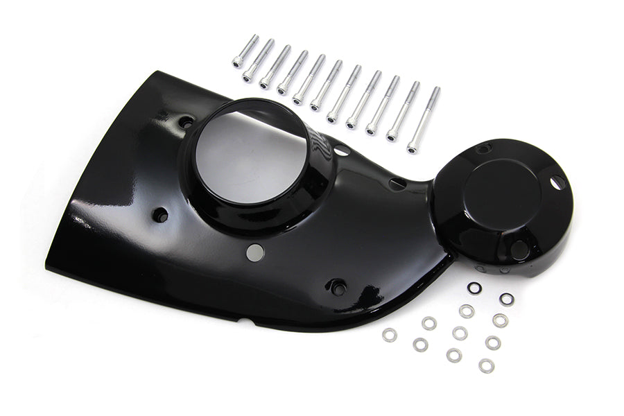 HARLEY Schwarze Nockenabdeckungsblende passend für XL-Modelle von 1991–2003,