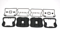 HARLEY Top Rocker Box Abdeckung und D-Ring Kit Schwarz passend für 1986-2003 XL,
