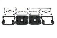 HARLEY Top Rocker Box Abdeckung und D-Ring Kit Schwarz passend für 1986-2003 XL,