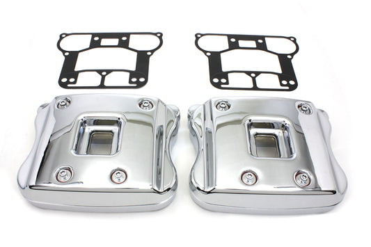HARLEY Rocker Box Cover Kit Chrome fits 2007-UP XL,