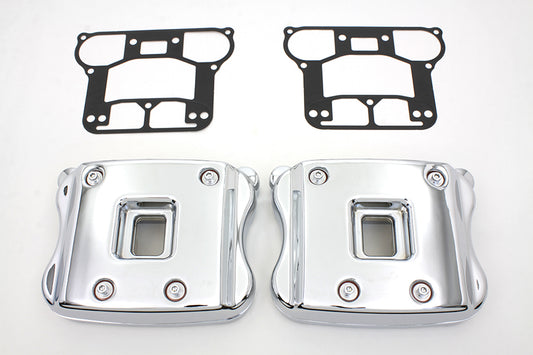 HARLEY Rocker Box Cover Kit Chrome fits 2007-UP XL,