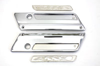 HARLEY Saddlebag Latch Cover Set fits 1993-2013 FLT,