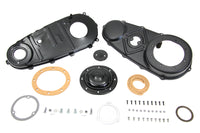 HARLEY Primärdeckel-Kit Schwarz, passend für 1941–1954 FL, 1941–1952 EL,