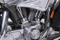 HARLEY Stößelstangenabdeckung Stahl Passend für 1984-1998 FXST, 1984-1998 FLT, 1984-1994 FXR, 1991-1998 FXD,