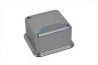 HARLEY Chrom 6 Volt Delco Typ 3-Bürsten Reglerabdeckung Passt für 1947-1963 FL, 1952-1956 K, 1957-196
