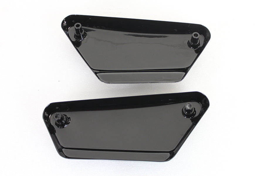HARLEY Rahmen-Seitenverkleidungs-Set Schwarz passend für 1982-1994 FXR, 1982-1994 FXRS,