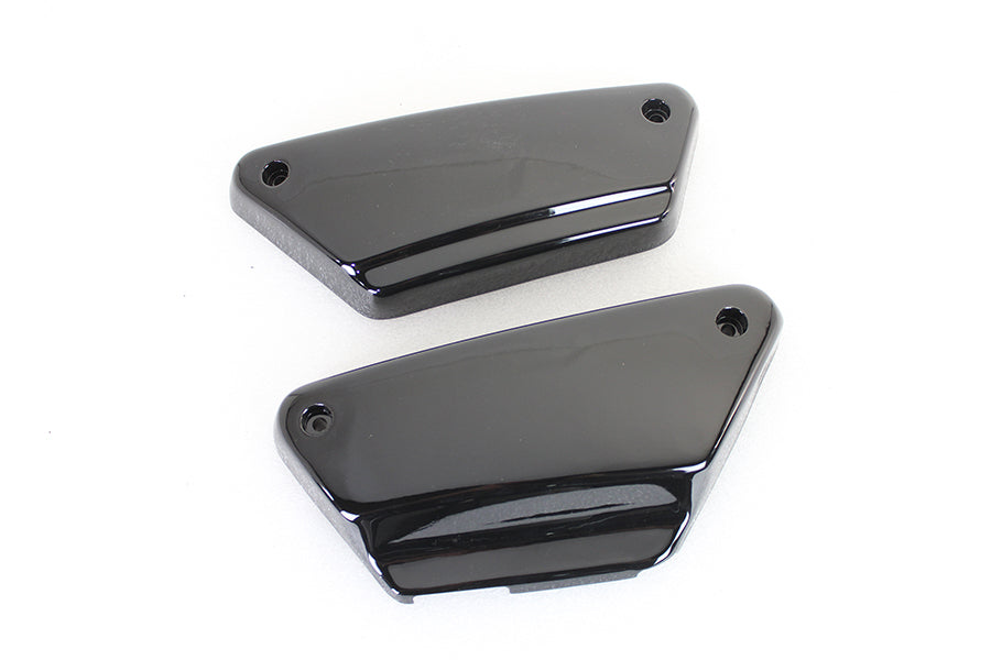 HARLEY Rahmen-Seitenverkleidungs-Set Schwarz passend für 1982-1994 FXR, 1982-1994 FXRS,