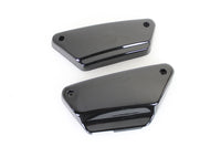 HARLEY Rahmen-Seitenverkleidungs-Set Schwarz passend für 1982-1994 FXR, 1982-1994 FXRS,