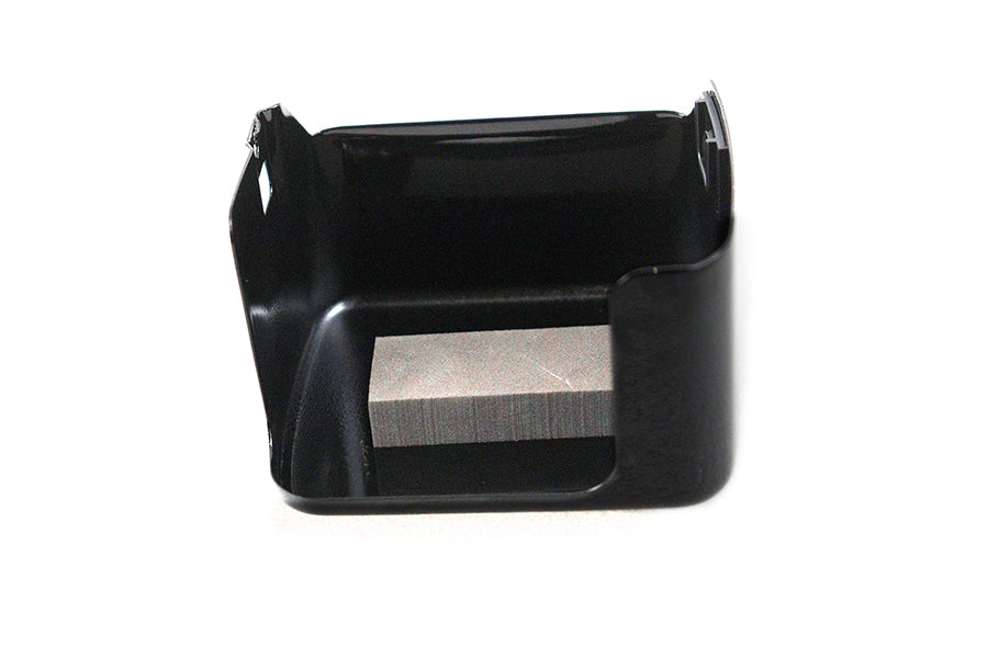 HARLEY Zündspulenabdeckung schwarz glatt, passend für 2000-2006 FLST, 2000-2006 FXST,