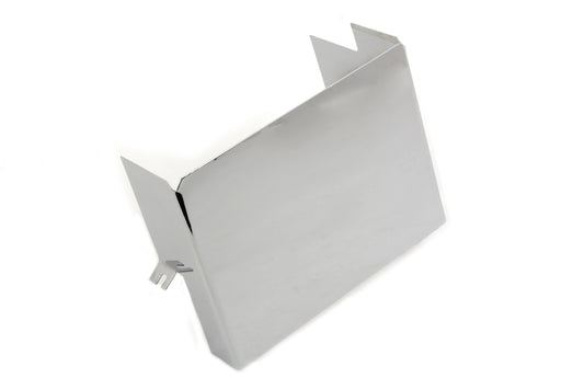 HARLEY Smooth Chrome Battery Side Cover fits 1970-1984 FL,   1970-1984 FLH,