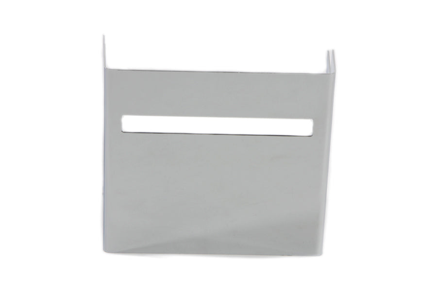 HARLEY Chrom-Batterie-Seitenverkleidung mit Einzelschlitz-Sichtfenster Passend für 1971–1978 FX, 1970–1978 XLCH,