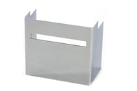 HARLEY Chrom-Batterie-Seitenverkleidung mit Einzelschlitz-Sichtfenster Passend für 1971–1978 FX, 1970–1978 XLCH,