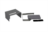 HARLEY Chrom-Batterieabdeckungssatz mit Schlitzen Passt für 1971–1978 FX, 1970–1978 XLCH,