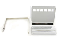 HARLEY Verchromter, quadratischer Batterieabdeckungssatz Passend für 1973-1984 FXE, 1979-1984 FXS,