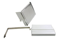 HARLEY Chrom Gerippter Batterieabdeckungssatz Passend für 1965-1969 FL,
