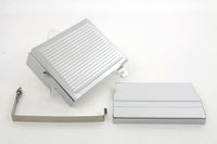 HARLEY Chrom Gerippter Batterieabdeckungssatz Passend für 1965-1969 FL,