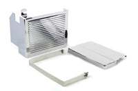 HARLEY Verchromter, geriffelter Batterieabdeckungssatz, passend für 1970-1984 FLH,