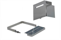 HARLEY Batterieabdeckung Kit Chrom geschlitzt passend für 1982-1990 XL,