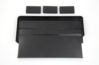 HARLEY Schwarze Batteriefachabdeckung Passend für 1965-1984 FL,