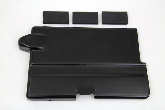 ハーレー バッテリー トップカバー 黒 1967-1978 XLH適合、