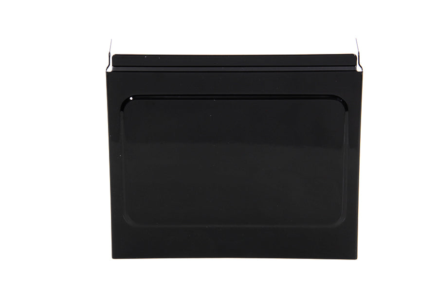 HARLEY Schwarze geprägte Batterie-Seitenabdeckung Passend für 1997-2005 FXD, 1997-2005 FXDWG, 1997-2003 XLH,