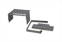 HARLEY Batterieabdeckung Satz verchromt geschlitzt passend für 1998-2003 XL,