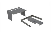 HARLEY Batterieabdeckung Satz verchromt geschlitzt passend für 1998-2003 XL,