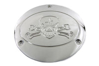 HARLEY Chrom "Bonehead Type" Derby Cover passend für 1970-1984 FL, 1971-1984 FX, 1984-1998 FXST, 1986-