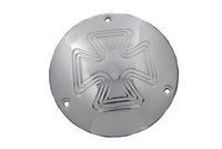 HARLEY Iron Cross Derby Cover Chrom Passend für 1970-1984 FL, 1971-1984 FX, 1984-1994 FXST, 198